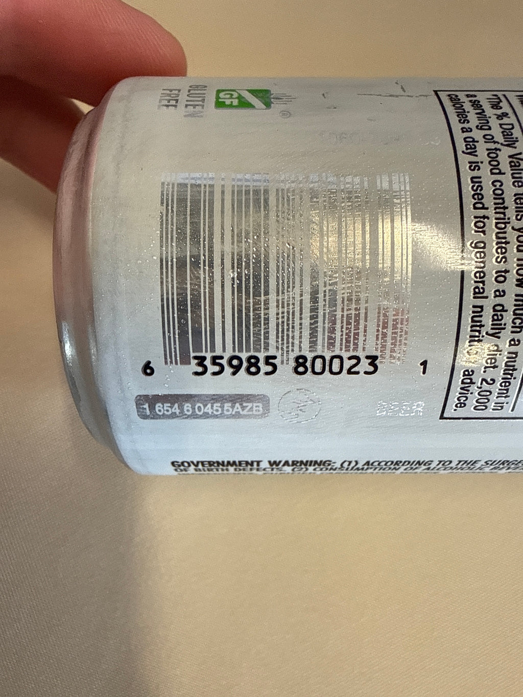12oz Single White Claw