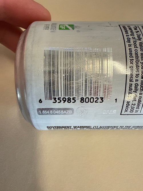 12oz Single White Claw