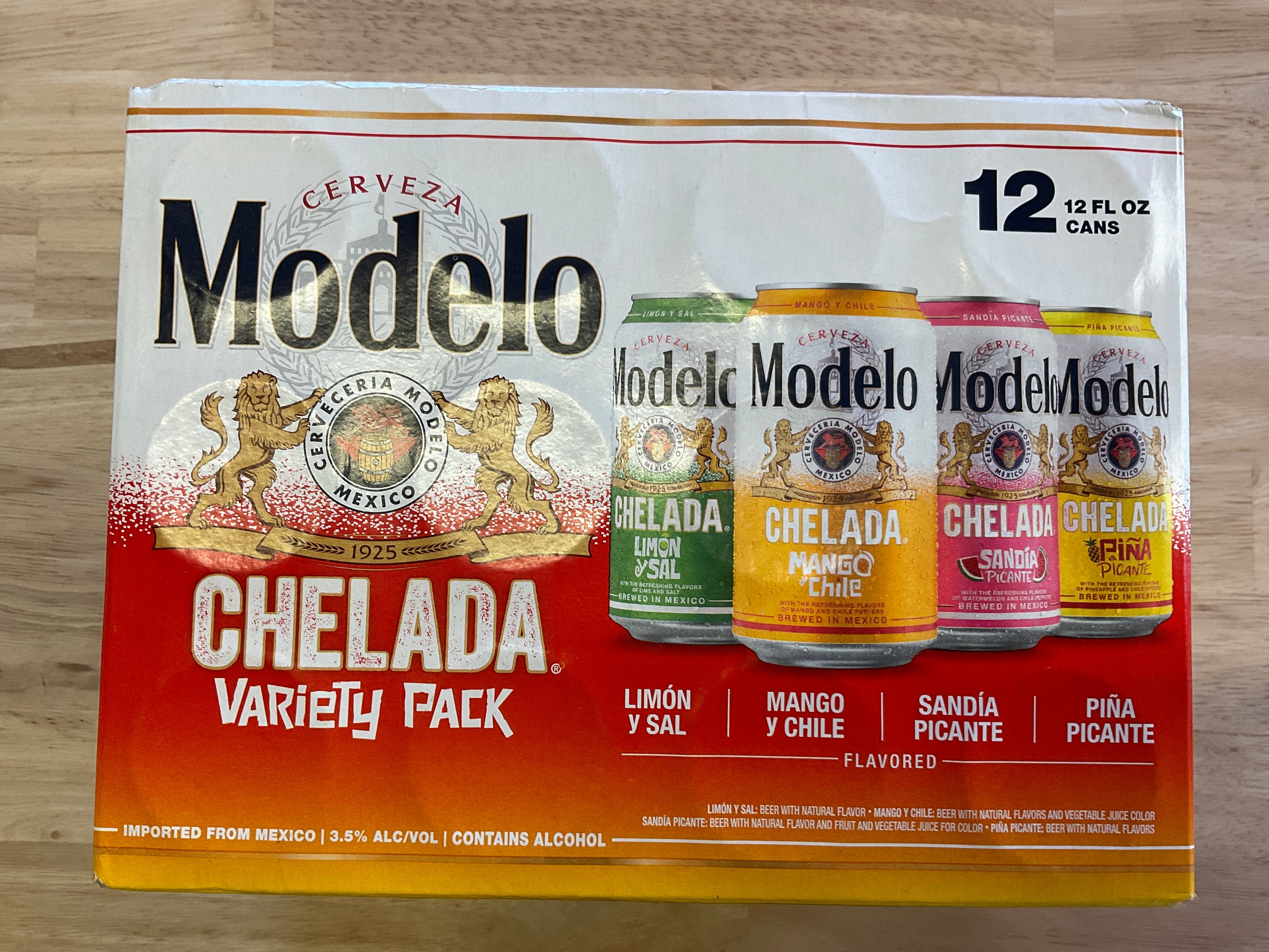 Modelo Chelada Variety Pack 12