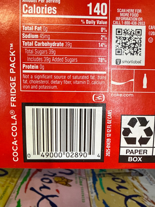 12pk Coca- Cola 12oz
