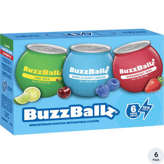 BuzzBallz 6 pack