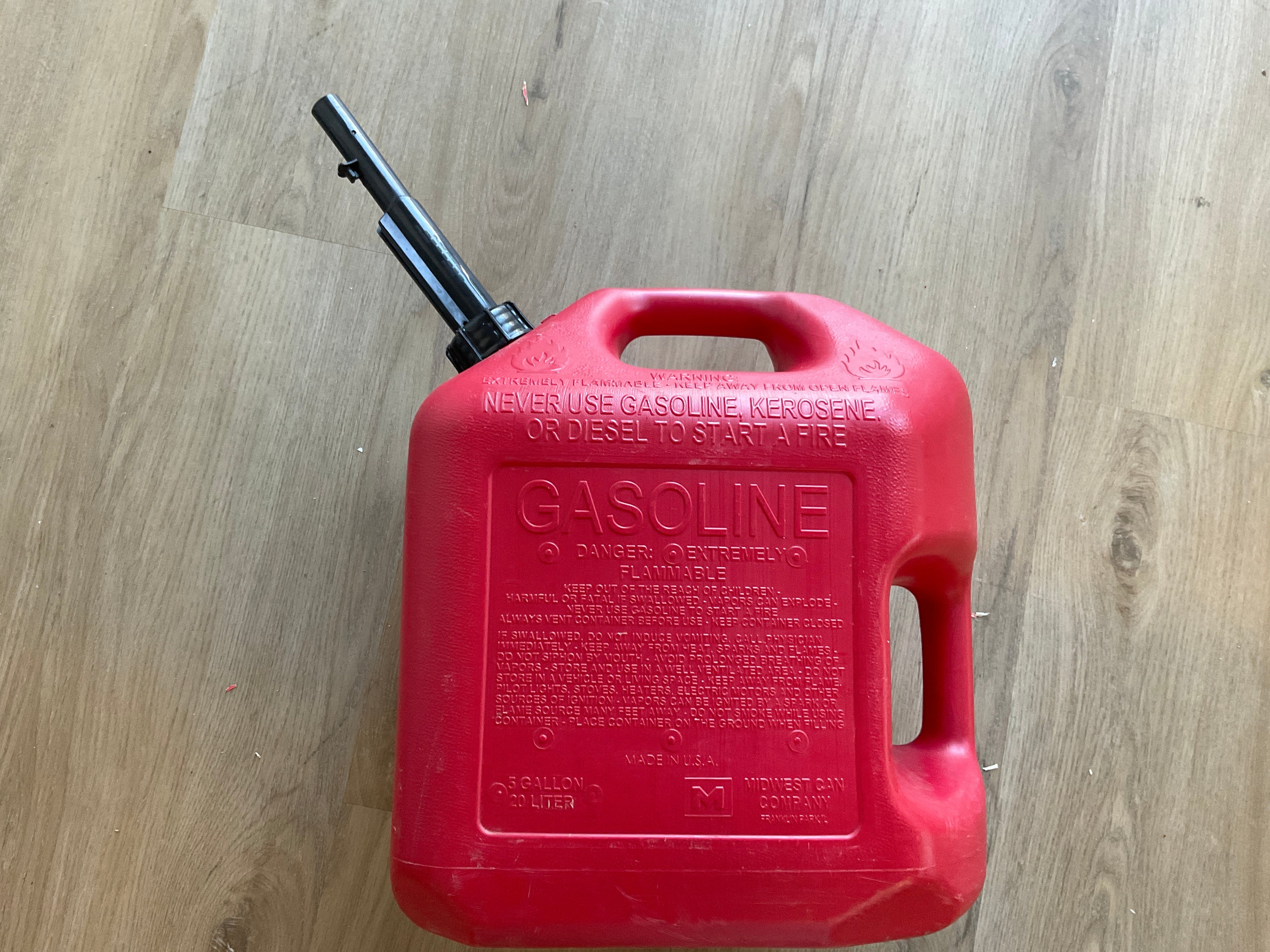 Gasoline Can 5 gallons