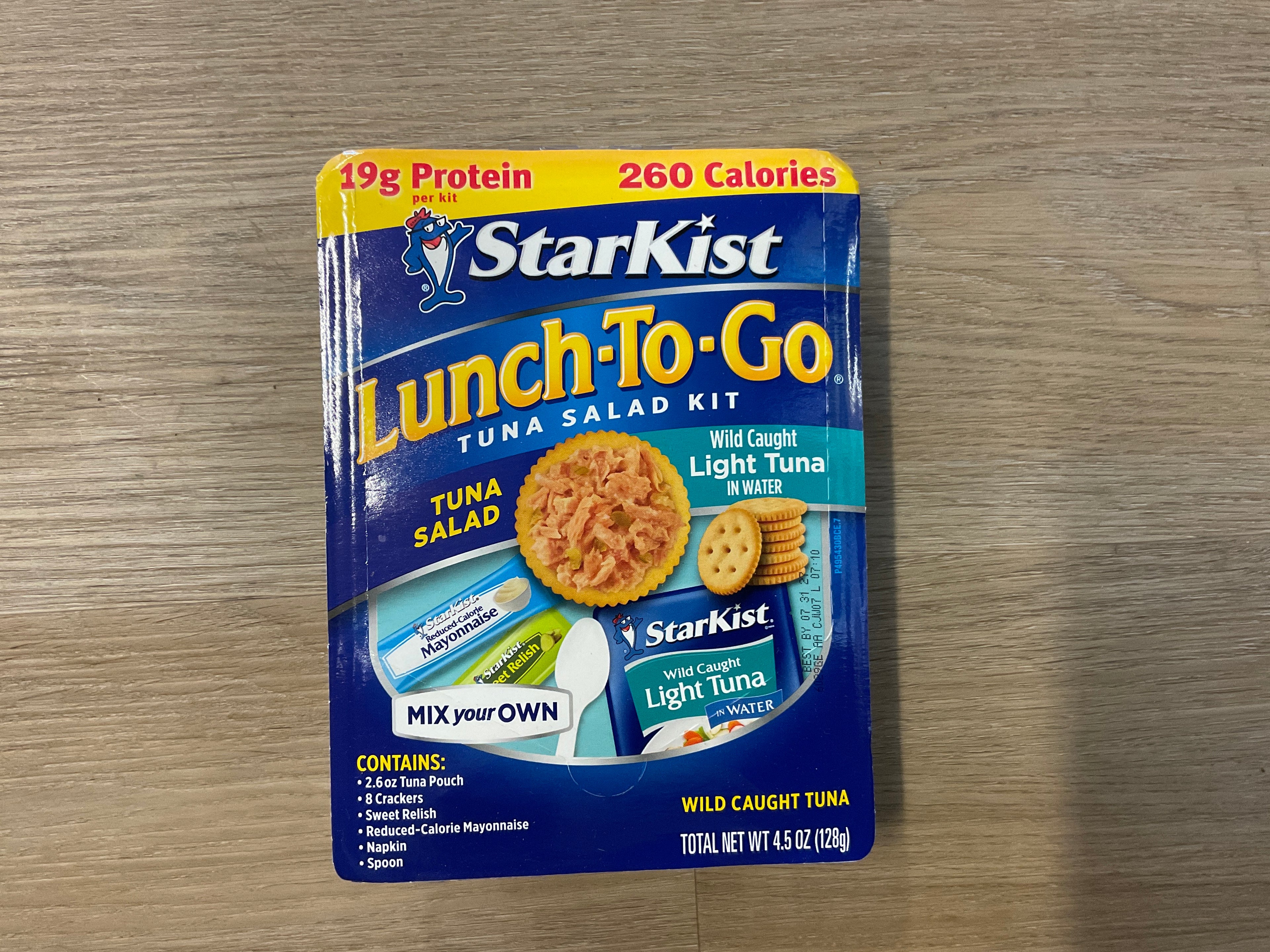 StarKist lunch to go tuna salad kit