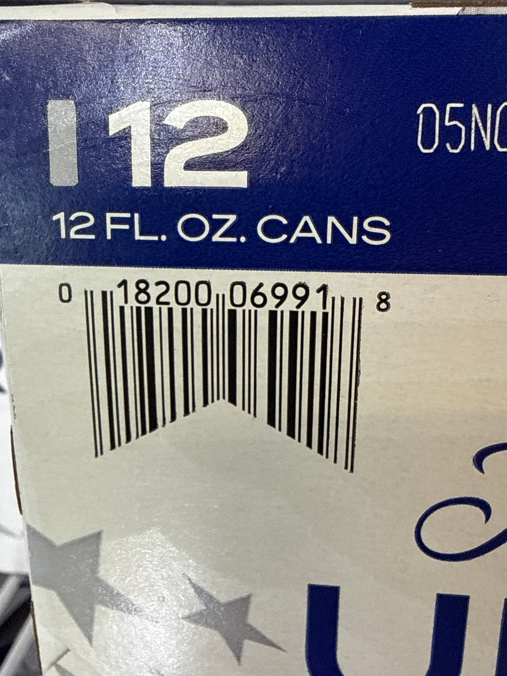 12 pk Michelob Ultra 12oz