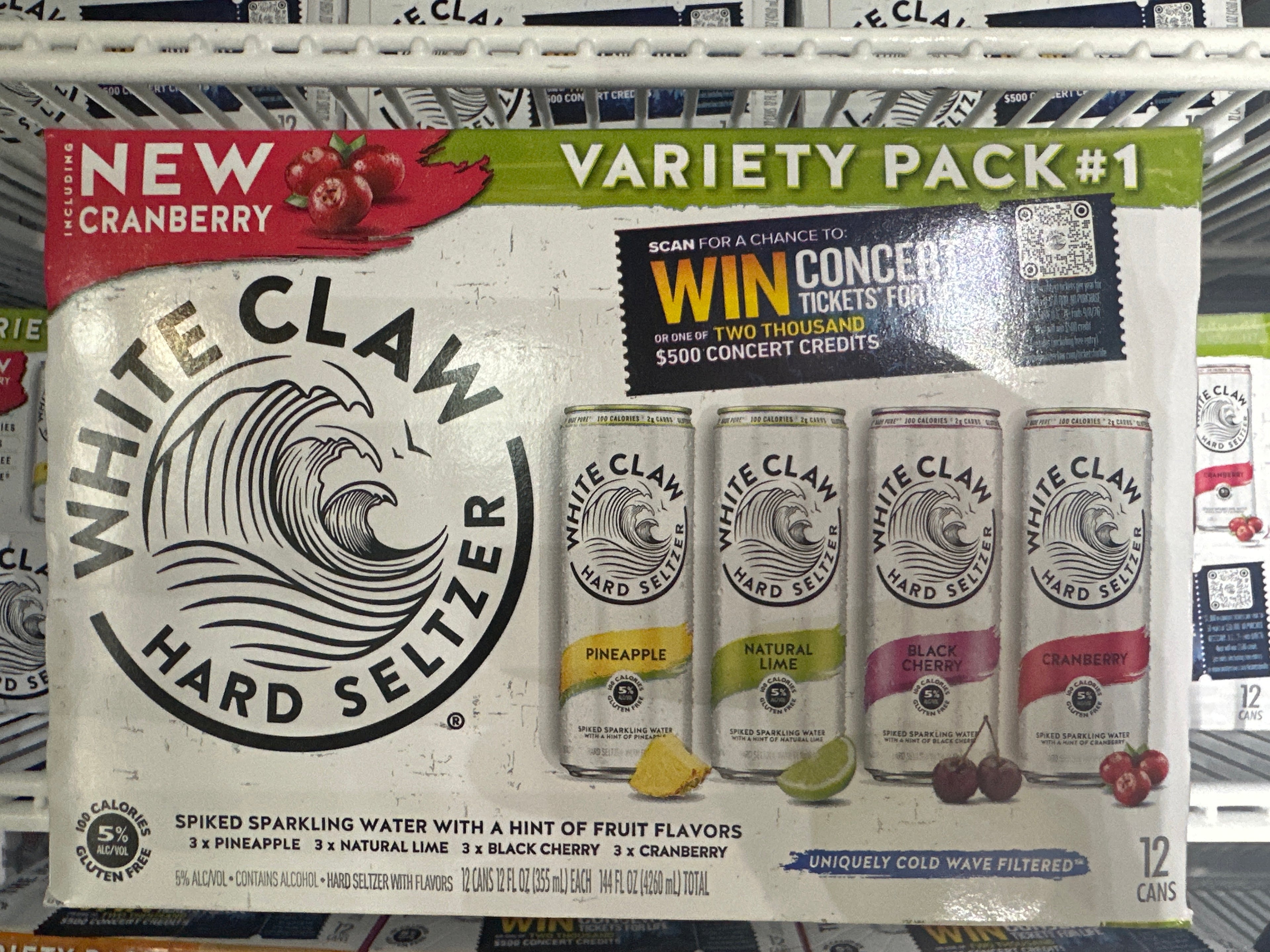 12pk White Claw pack#1