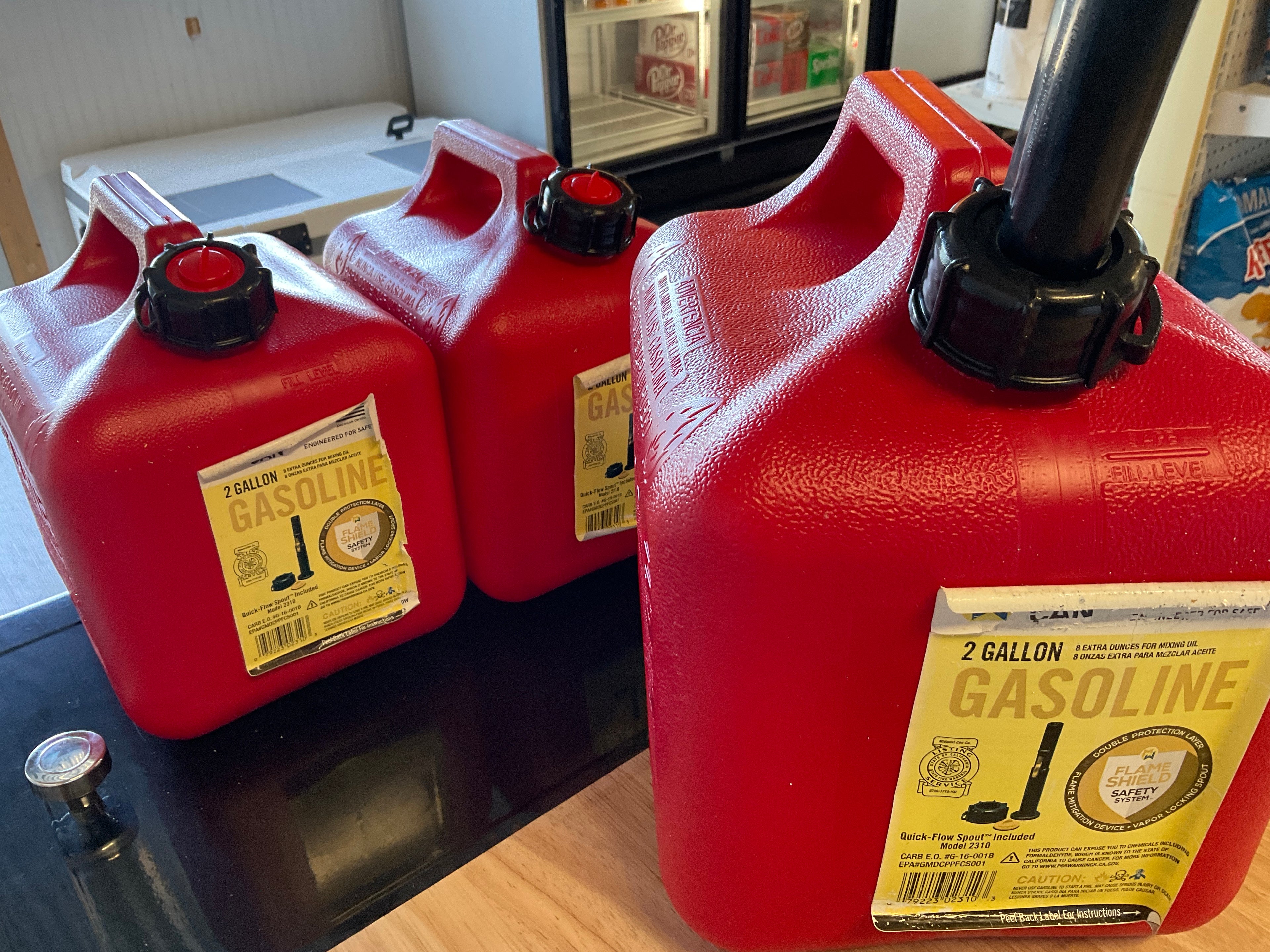 Gasoline Can 2 gallons