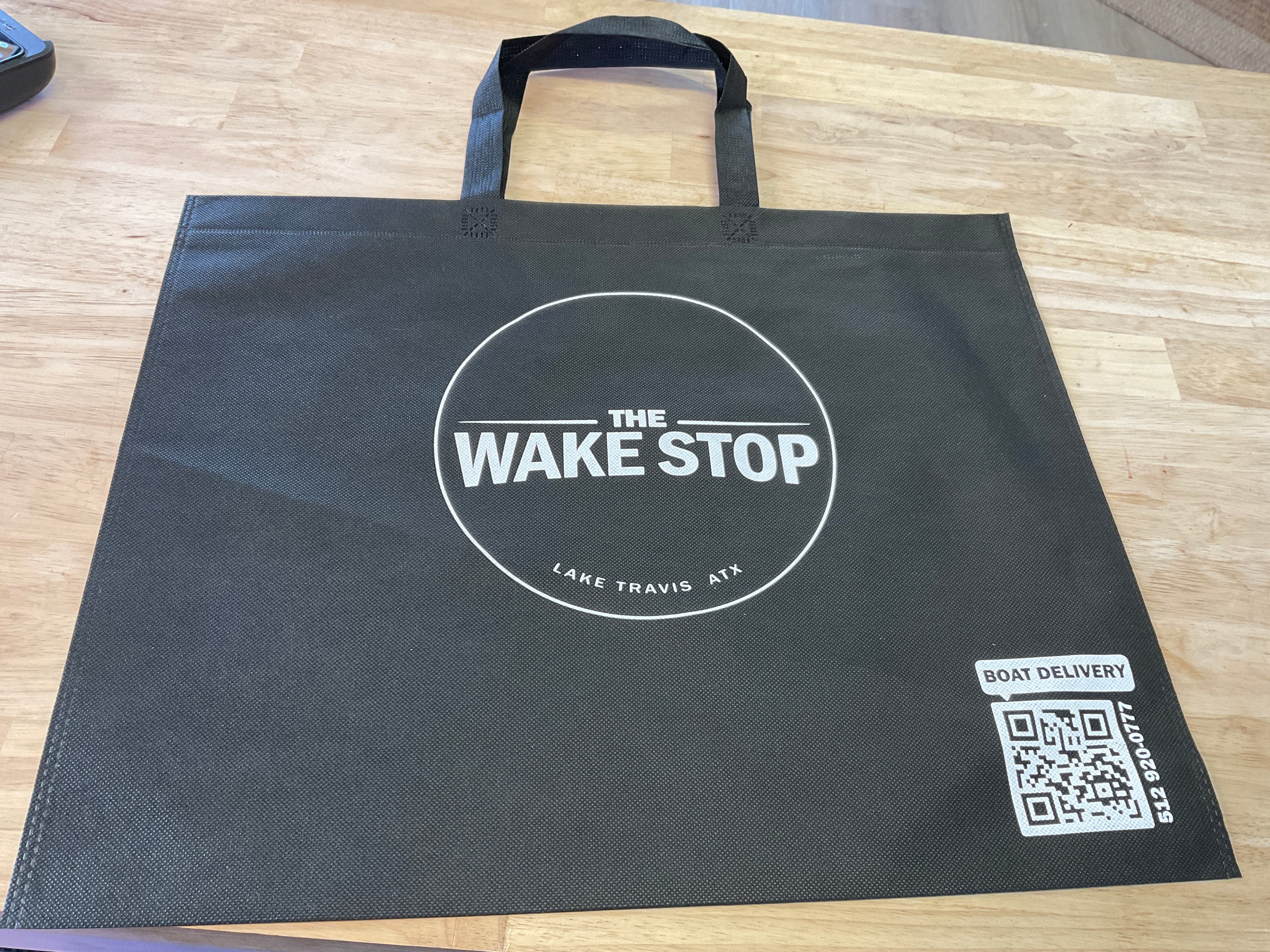 Wake Stop tote bag