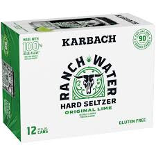 Karbach ranch water original lime 12 pack