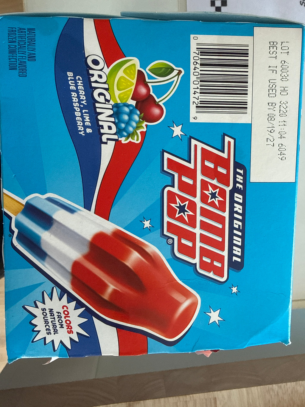 Bomb Pop Ice Pop