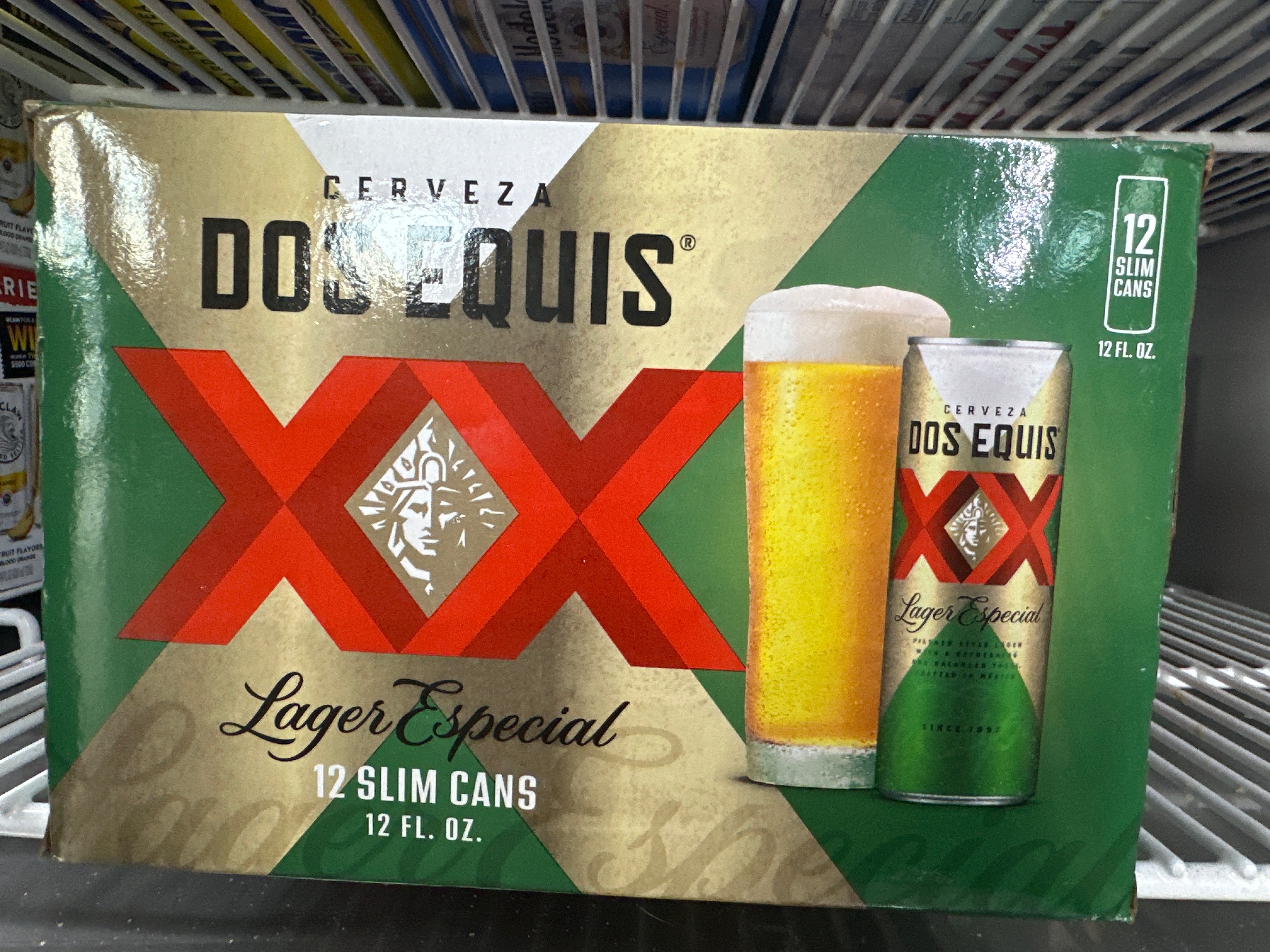 12pk Dos XX slim 12oz