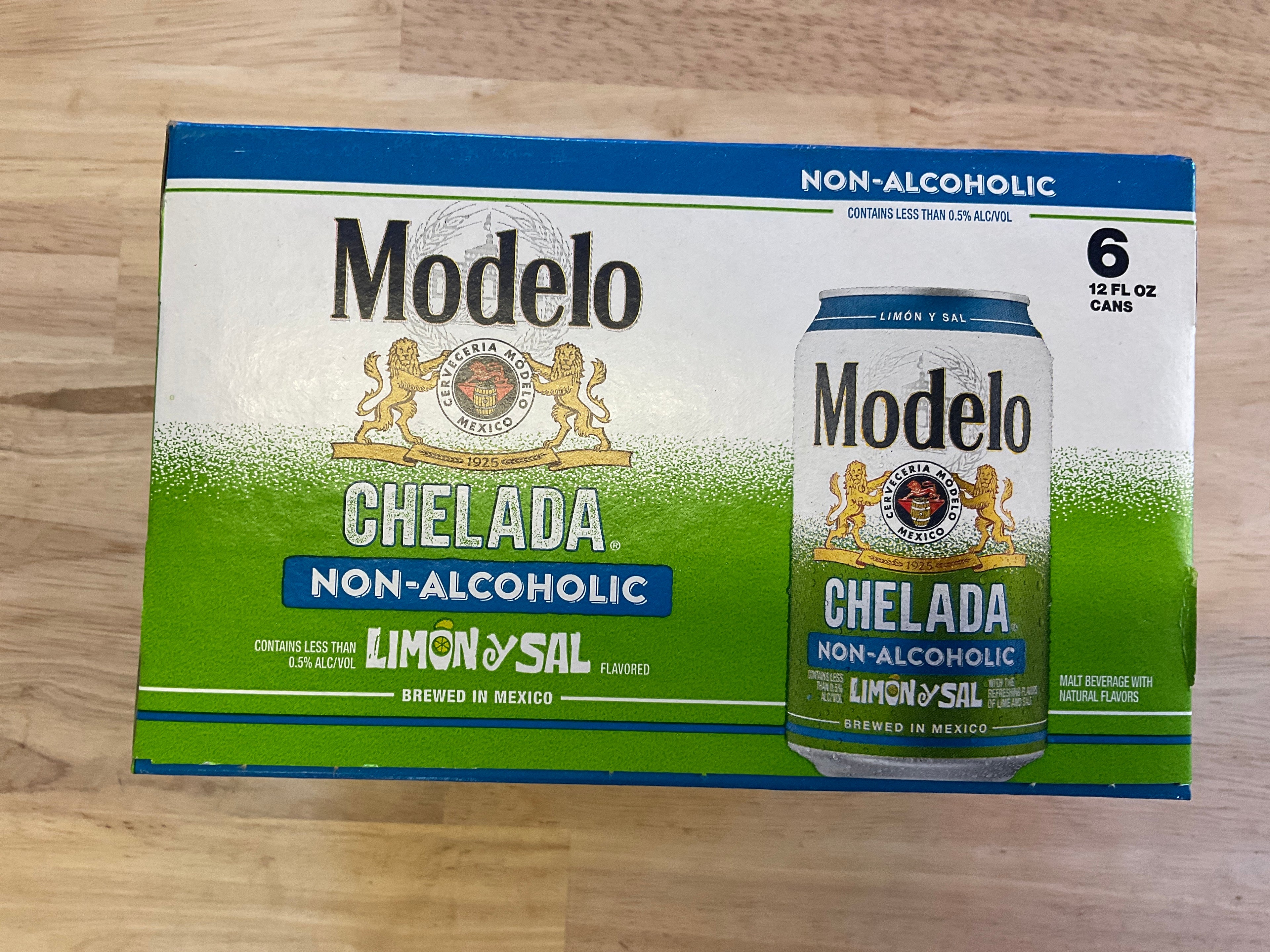 Modelo chelada non alcoholic 6 pk