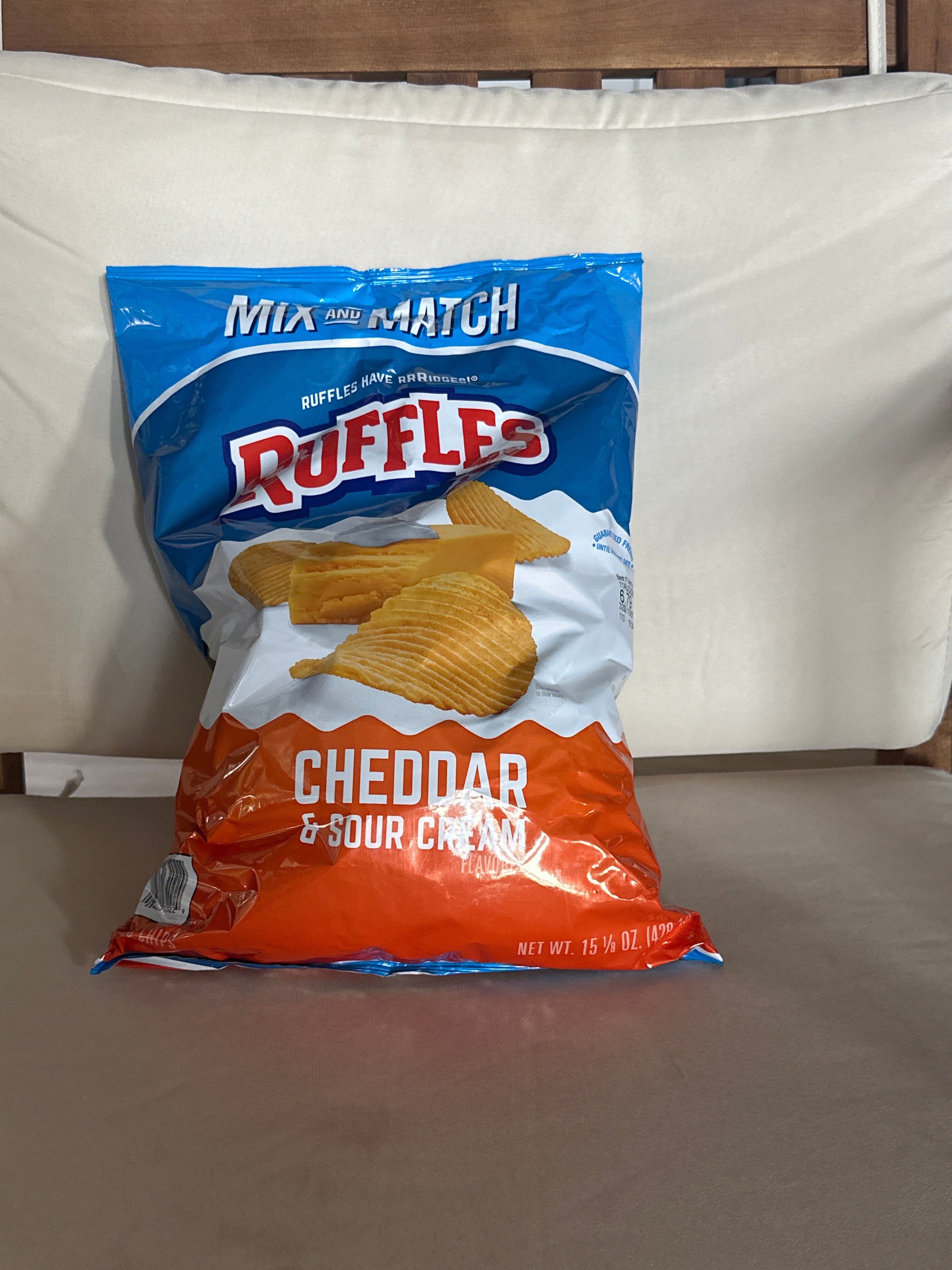 Ruffles Cheddar Sour Cream Big