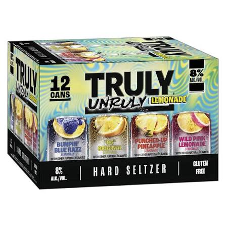 Truly Unruly Lemonade 12 pack