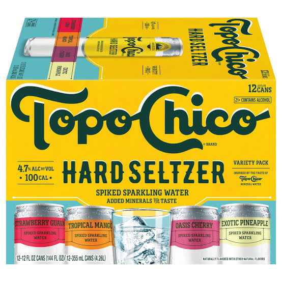Topo Chico Hard Seltzer mix 12 pack